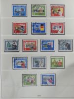 DDR ab Anfängen gestempelt besammelt in 6 Lindner-Alben #MA210