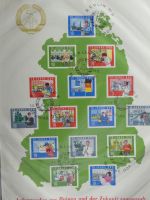 DDR ab Anfängen gestempelt besammelt in 6 Lindner-Alben #MA210