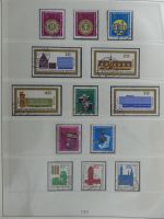 DDR ab Anfängen gestempelt besammelt in 6 Lindner-Alben #MA210