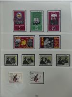 DDR ab Anfängen gestempelt besammelt in 6 Lindner-Alben #MA210