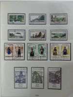 DDR ab Anfängen gestempelt besammelt in 6 Lindner-Alben #MA210