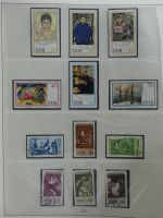 DDR ab Anfängen gestempelt besammelt in 6 Lindner-Alben #MA210