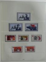 DDR ab Anfängen gestempelt besammelt in 6 Lindner-Alben #MA210