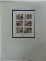 DDR ab Anfängen gestempelt besammelt in 6 Lindner-Alben #MA210