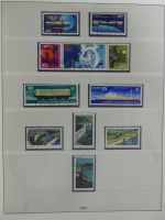 DDR ab Anfängen gestempelt besammelt in 6 Lindner-Alben #MA210