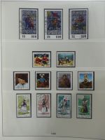 DDR ab Anfängen gestempelt besammelt in 6 Lindner-Alben #MA210