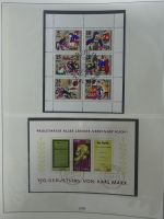 DDR ab Anfängen gestempelt besammelt in 6 Lindner-Alben #MA210