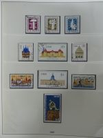 DDR ab Anfängen gestempelt besammelt in 6 Lindner-Alben #MA210