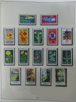 DDR ab Anfängen gestempelt besammelt in 6 Lindner-Alben #MA210