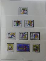 DDR ab Anfängen gestempelt besammelt in 6 Lindner-Alben #MA210