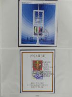 DDR ab Anfängen gestempelt besammelt in 6 Lindner-Alben #MA210