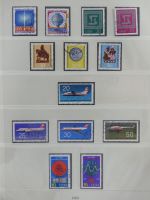 DDR ab Anfängen gestempelt besammelt in 6 Lindner-Alben #MA210