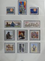 DDR ab Anfängen gestempelt besammelt in 6 Lindner-Alben #MA210