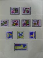 DDR ab Anfängen gestempelt besammelt in 6 Lindner-Alben #MA210