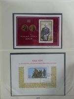 DDR ab Anfängen gestempelt besammelt in 6 Lindner-Alben #MA210