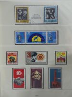 DDR ab Anfängen gestempelt besammelt in 6 Lindner-Alben #MA210