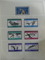 DDR ab Anfängen gestempelt besammelt in 6 Lindner-Alben #MA210