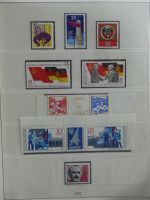 DDR ab Anfängen gestempelt besammelt in 6 Lindner-Alben #MA210