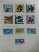 DDR ab Anfängen gestempelt besammelt in 6 Lindner-Alben #MA210