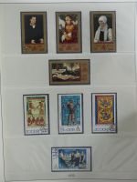 DDR ab Anfängen gestempelt besammelt in 6 Lindner-Alben #MA210