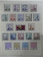 DDR ab Anfängen gestempelt besammelt in 6 Lindner-Alben #MA210