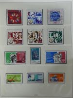 DDR ab Anfängen gestempelt besammelt in 6 Lindner-Alben #MA210
