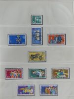 DDR ab Anfängen gestempelt besammelt in 6 Lindner-Alben #MA210