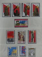 DDR ab Anfängen gestempelt besammelt in 6 Lindner-Alben #MA210