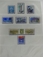 DDR ab Anfängen gestempelt besammelt in 6 Lindner-Alben #MA210