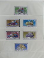 DDR ab Anfängen gestempelt besammelt in 6 Lindner-Alben #MA210