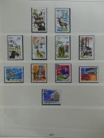 DDR ab Anfängen gestempelt besammelt in 6 Lindner-Alben #MA210