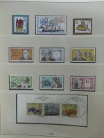 DDR ab Anfängen gestempelt besammelt in 6 Lindner-Alben #MA210