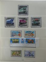 DDR ab Anfängen gestempelt besammelt in 6 Lindner-Alben #MA210