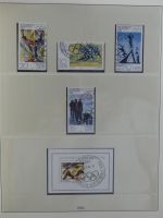 DDR ab Anfängen gestempelt besammelt in 6 Lindner-Alben #MA210