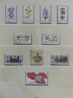 DDR ab Anfängen gestempelt besammelt in 6 Lindner-Alben #MA210