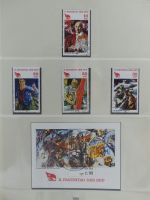 DDR ab Anfängen gestempelt besammelt in 6 Lindner-Alben #MA210