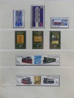 DDR ab Anfängen gestempelt besammelt in 6 Lindner-Alben #MA210