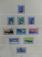 DDR ab Anfängen gestempelt besammelt in 6 Lindner-Alben #MA210