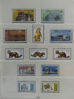 DDR ab Anfängen gestempelt besammelt in 6 Lindner-Alben #MA210