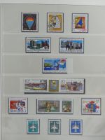 DDR ab Anfängen gestempelt besammelt in 6 Lindner-Alben #MA210