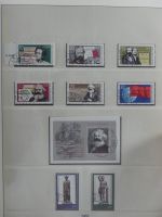 DDR ab Anfängen gestempelt besammelt in 6 Lindner-Alben #MA210