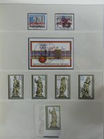 DDR ab Anfängen gestempelt besammelt in 6 Lindner-Alben #MA210