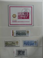 DDR ab Anfängen gestempelt besammelt in 6 Lindner-Alben #MA210