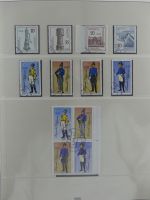 DDR ab Anfängen gestempelt besammelt in 6 Lindner-Alben #MA210