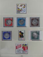 DDR ab Anfängen gestempelt besammelt in 6 Lindner-Alben #MA210
