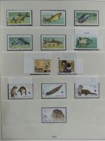 DDR ab Anfängen gestempelt besammelt in 6 Lindner-Alben #MA210