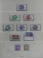 DDR ab Anfängen gestempelt besammelt in 6 Lindner-Alben #MA210