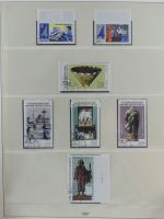 DDR ab Anfängen gestempelt besammelt in 6 Lindner-Alben #MA210