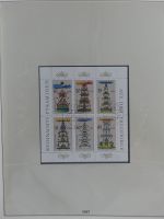 DDR ab Anfängen gestempelt besammelt in 6 Lindner-Alben #MA210