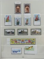 DDR ab Anfängen gestempelt besammelt in 6 Lindner-Alben #MA210